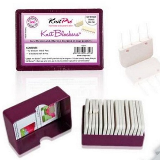 2 Pack Knitters Pride KP800415 Knit Blockers & Pin Kit 