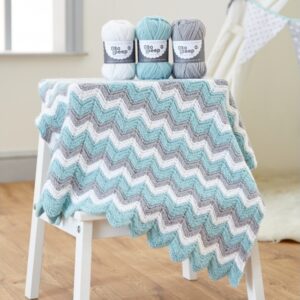 Zig Zag Baby Blanket Kit